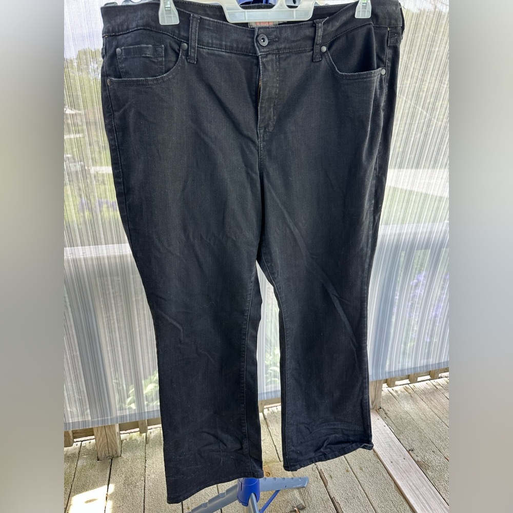 Torrid Black Straight Jeans Classic Fit